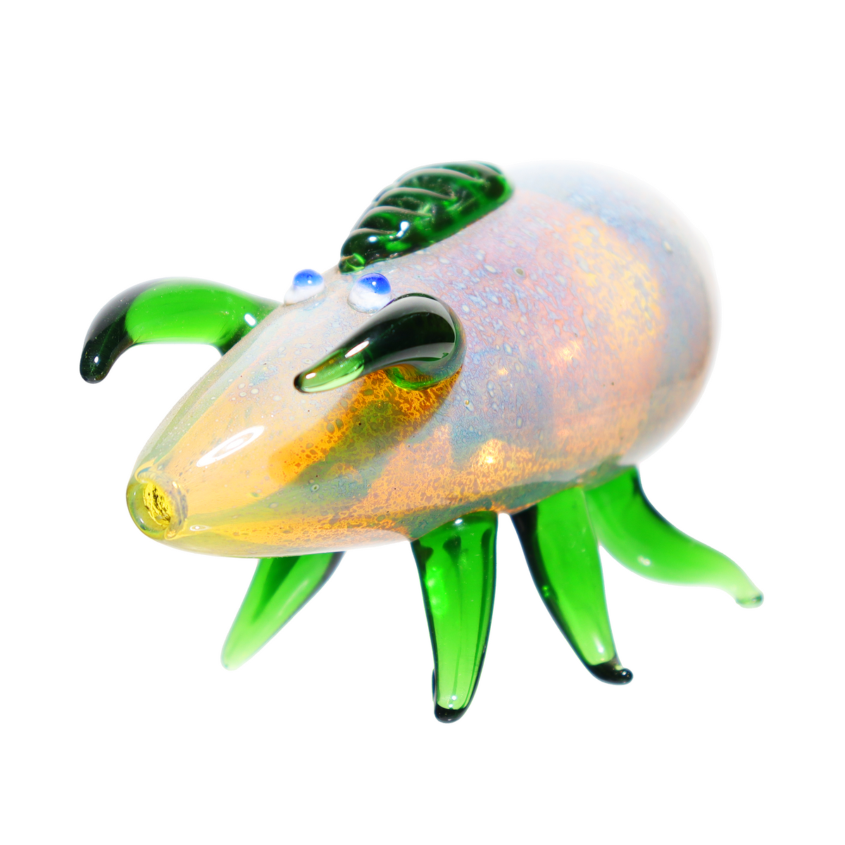 5 Inch Insect Design Glass Hand Pipe