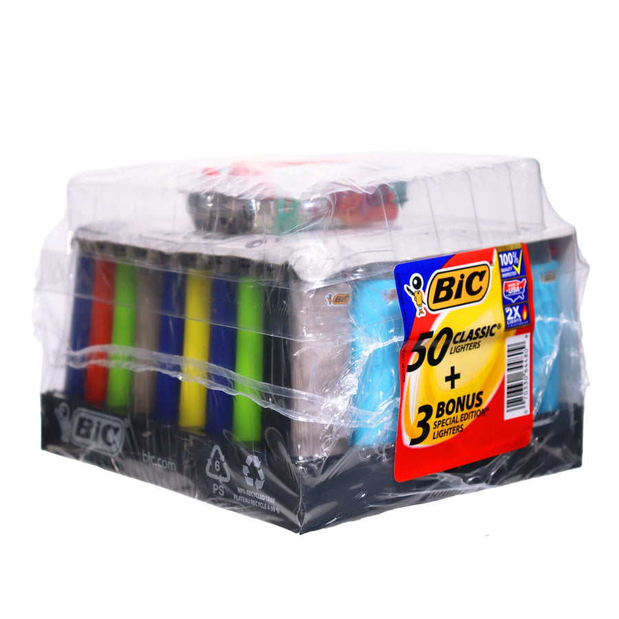 BIG Lighter Large Classic Plus 3 Styles, 53-Piece Display