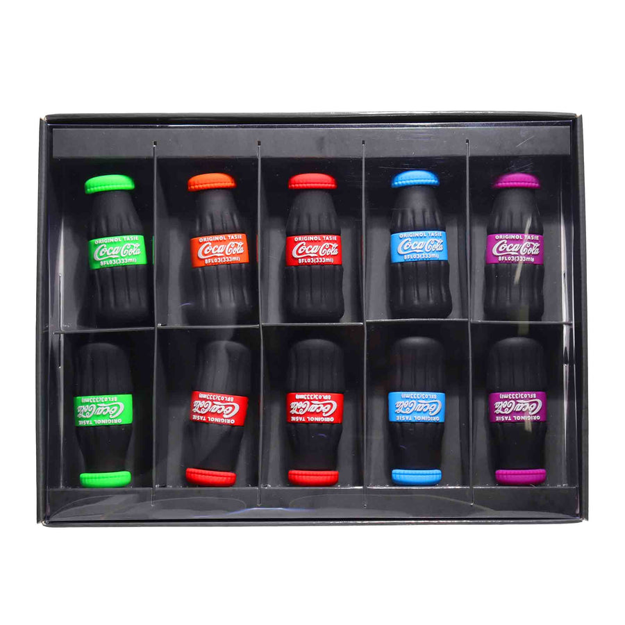 Soda Can-Design Silicone Hand Pipe, 10-Piece Box