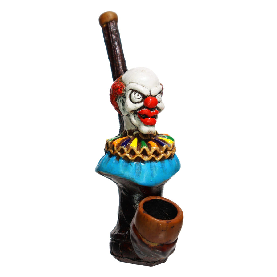 5 Inch Bad Clown Design Bamboo Bong