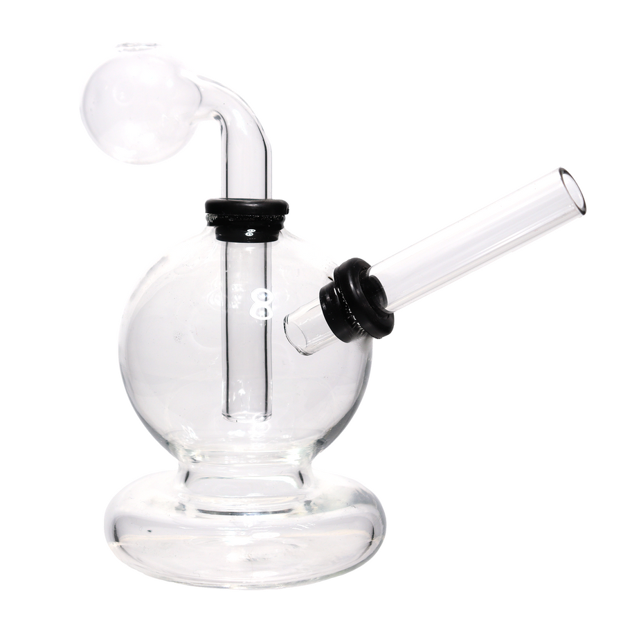 6 Inch Round Base Oil Burner Water Pipe