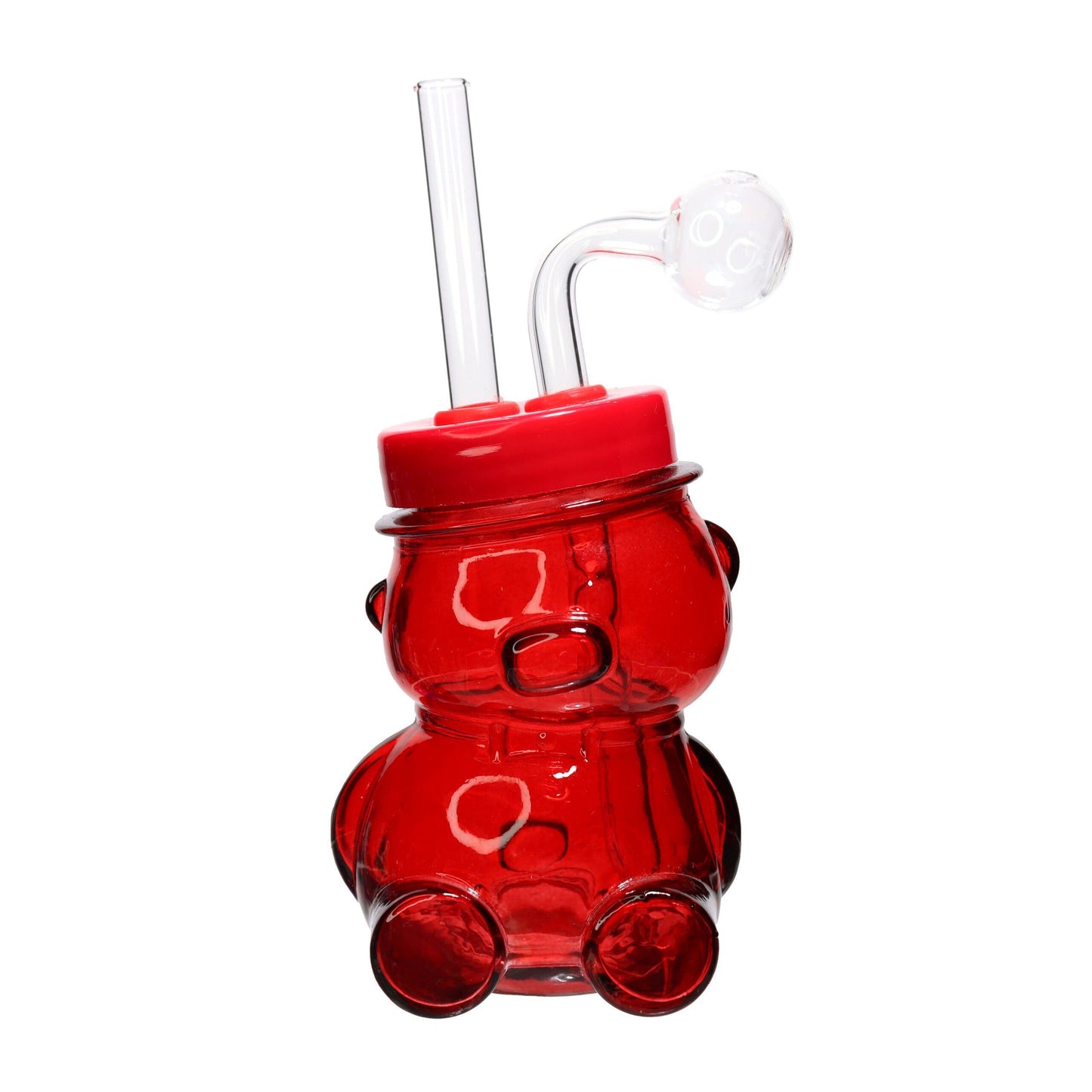 7 In - Multicolor Bear Glass Oil Burner
