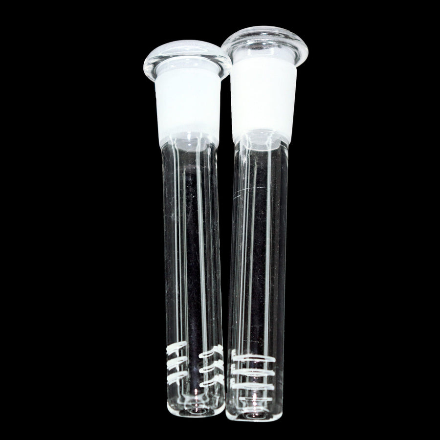 3 Inch Clear Glass Downstem