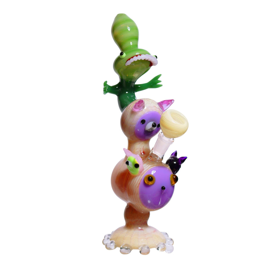 12 Inch Adorable Character Glass Bubbler
