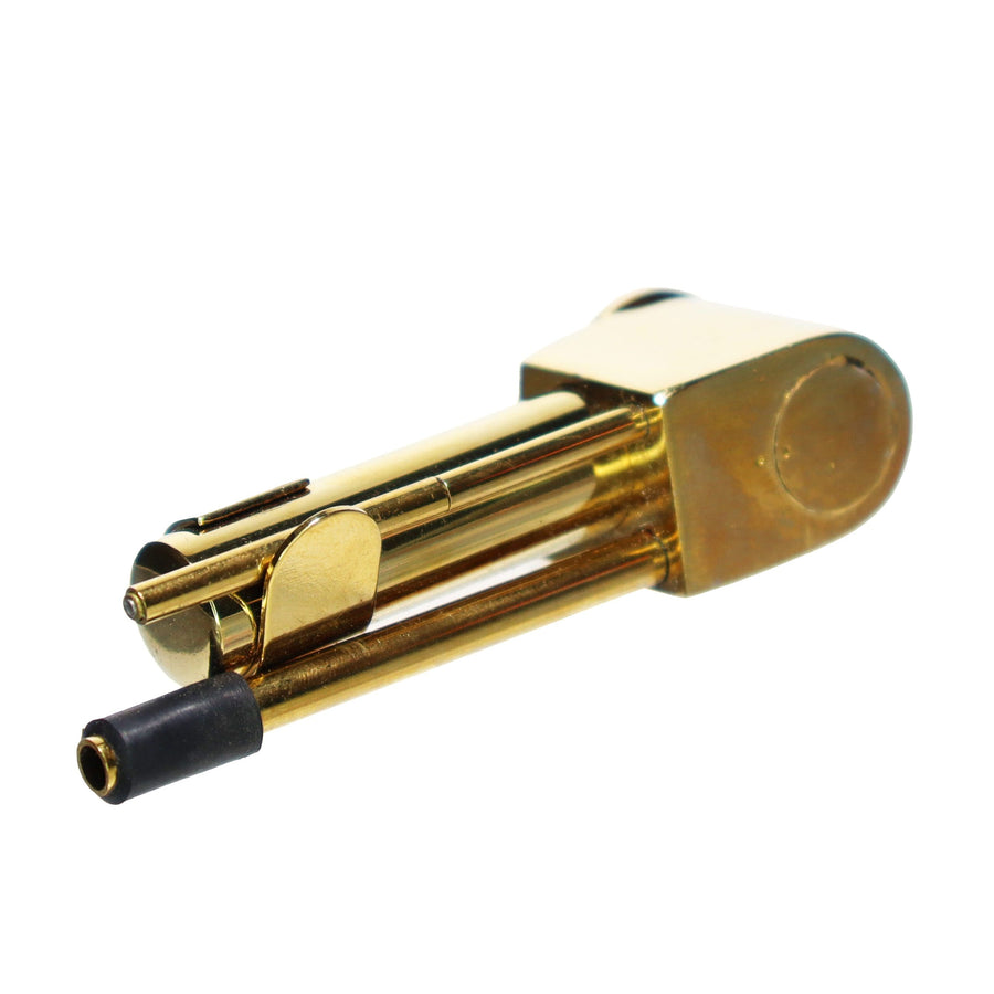 4 Inch Brass Gold Metal Smoking Pipe