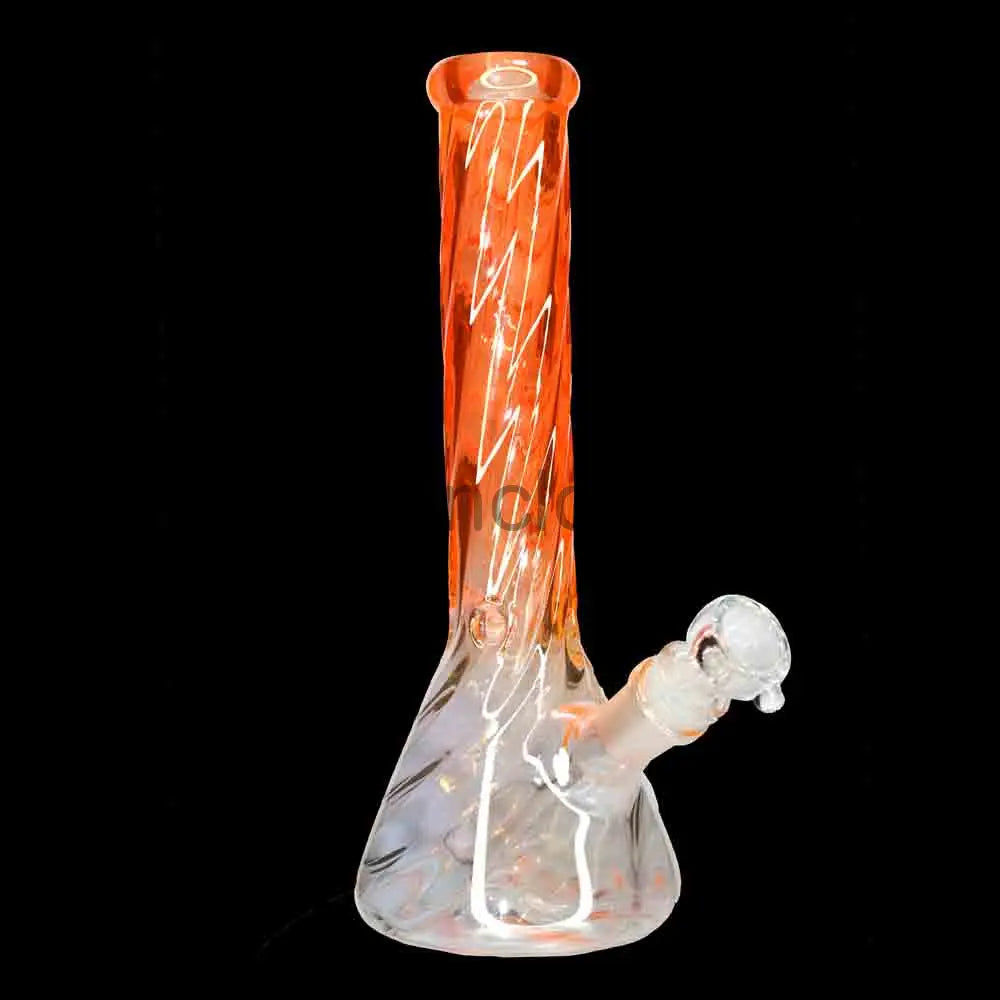 10 in - Beaker Heavy Irisdecent Glass Bong 10 Colors