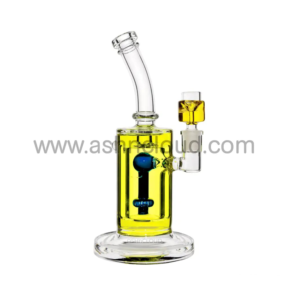 10 In - Glycerin Glass Bong Multicolor