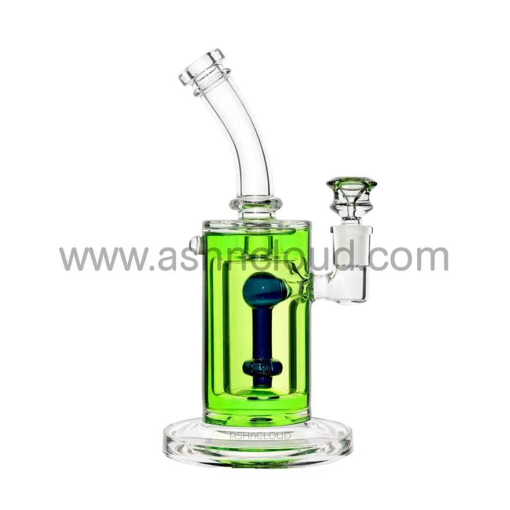 10 In - Glycerin Glass Bong Multicolor