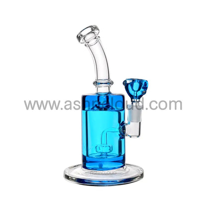 10 In - Glycerin Glass Bong Multicolor