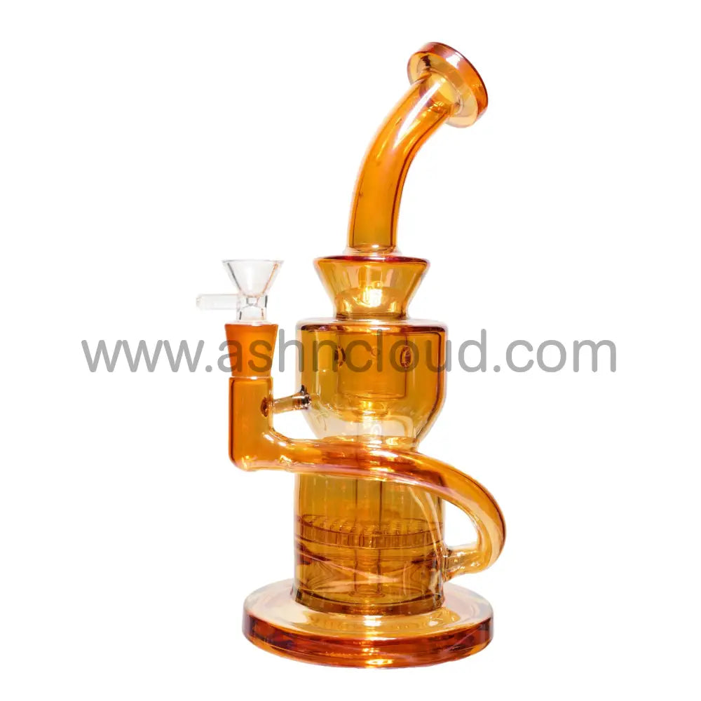 10 In - Honeycomb Metal Shine Glass Recycler