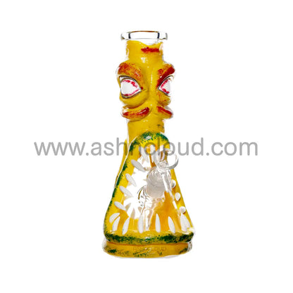 10 In - Multicolor Monster Beaker Glass Bong