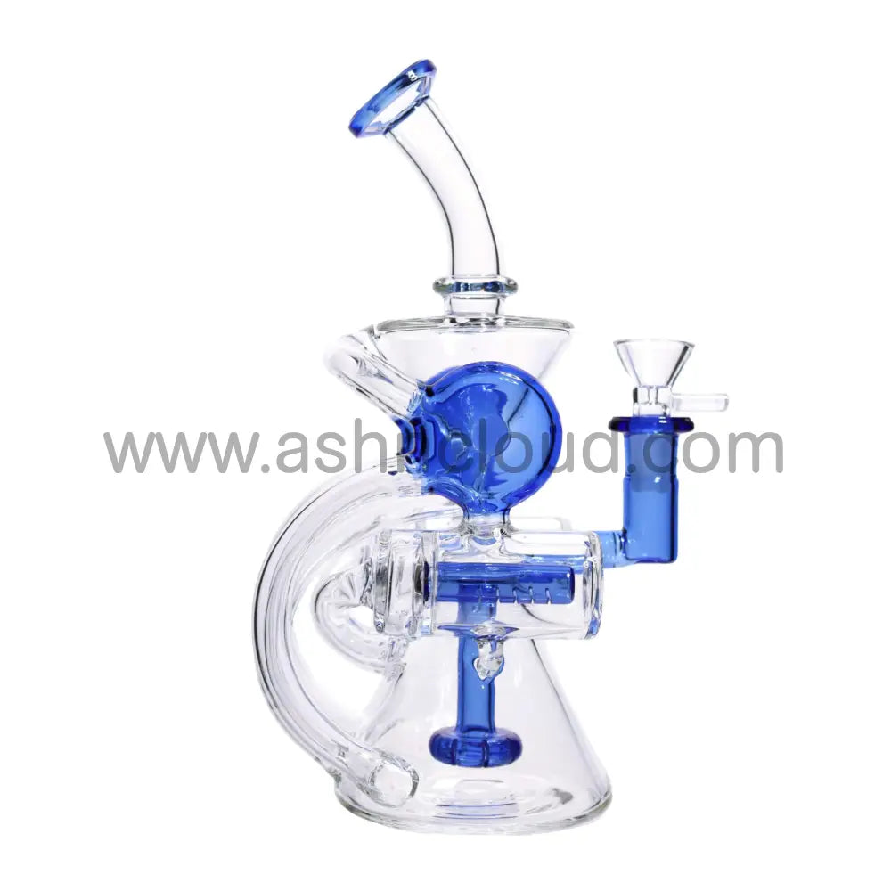 10 In - Super Fancy 5 Valves Multicolor Recycler