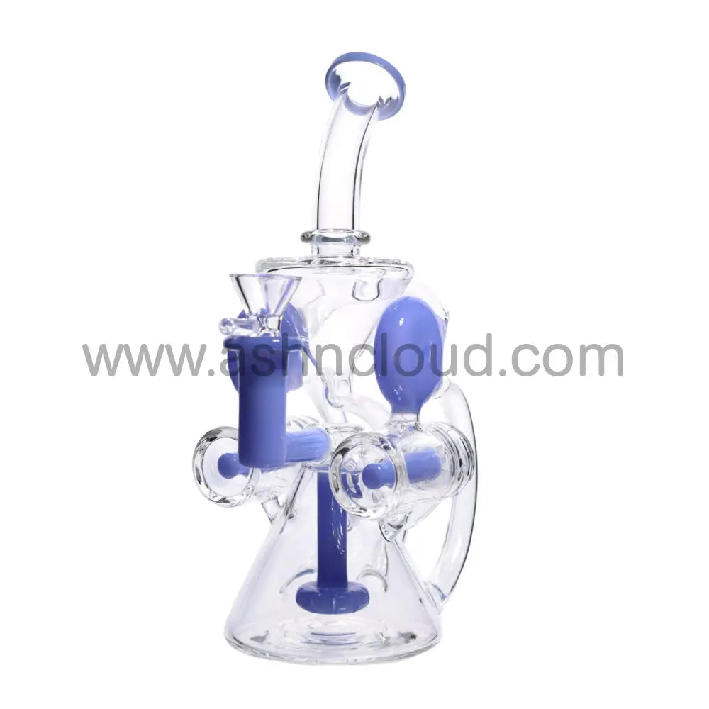 10 In - Super Fancy 5 Valves Multicolor Recycler