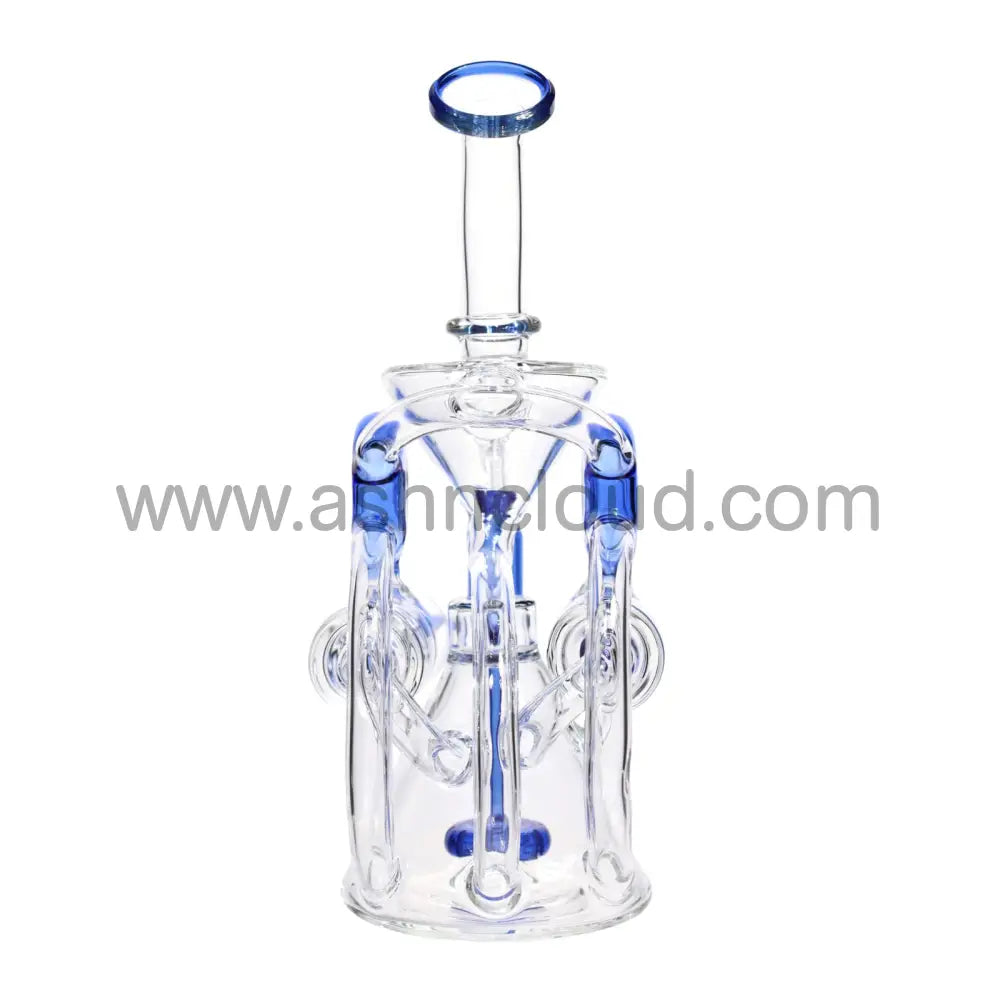 10 In - Super Fancy 5 Valves Multicolor Recycler