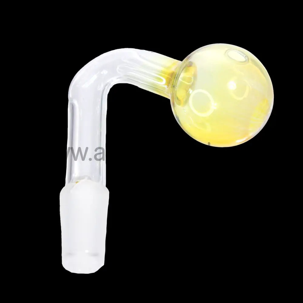 10 Mm - Fumed Bent Oil Burner 45 Degree Male