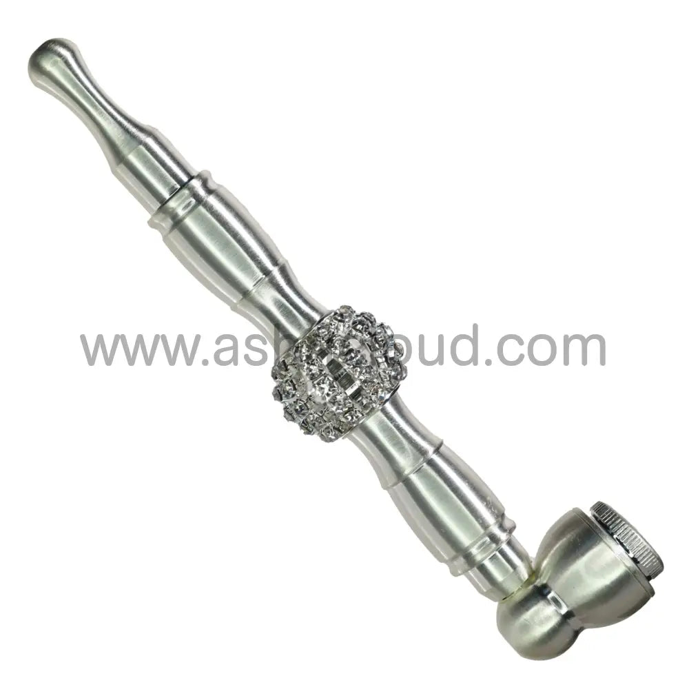 10 Pcs - Box Fancy Metal Pipe 6’’ Diamonds