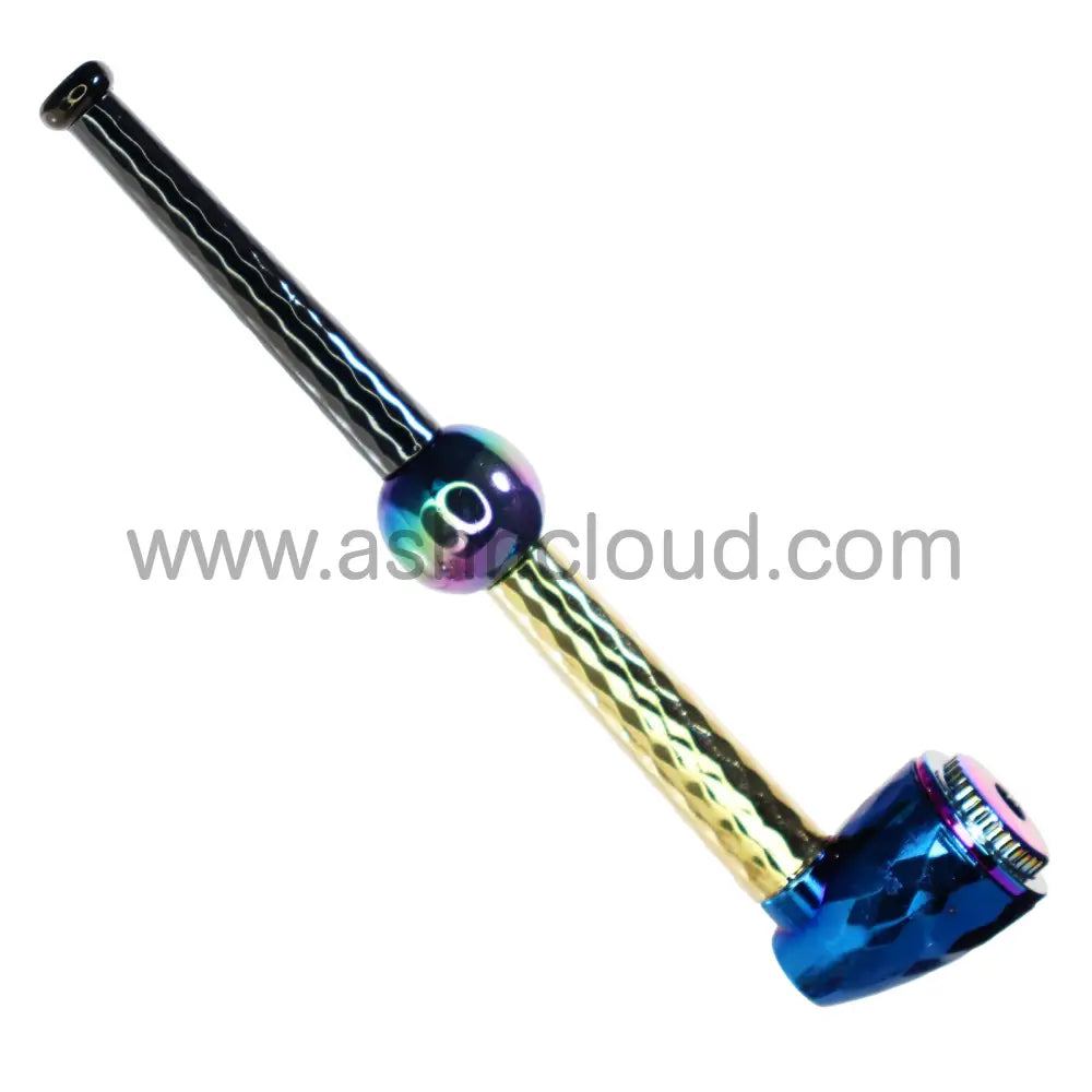 10 Pcs - Box Fancy Metal Pipe 6’’ Style Two