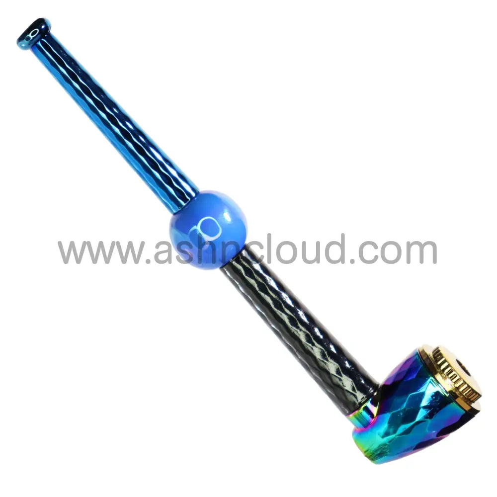 10 Pcs - Box Fancy Metal Pipe 6’’ Style Two