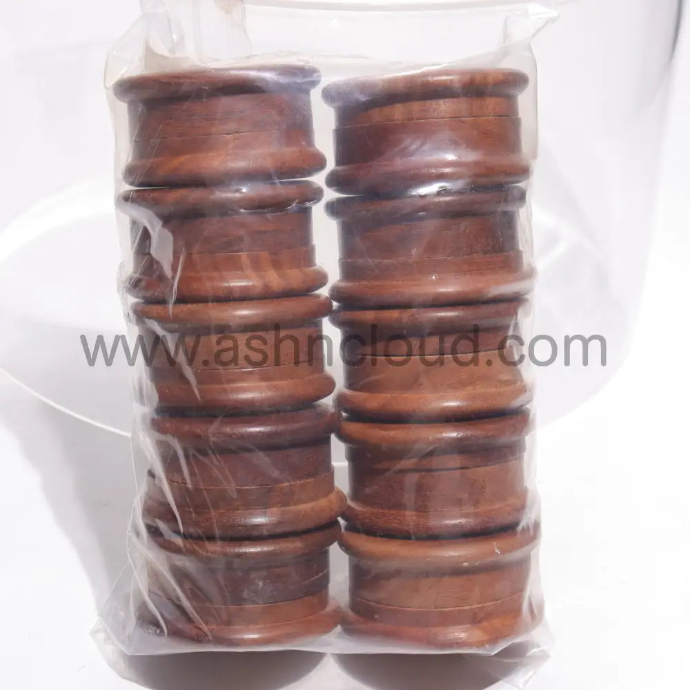 10 pcs - PACK Wooden Grinder 2’’ 50mm