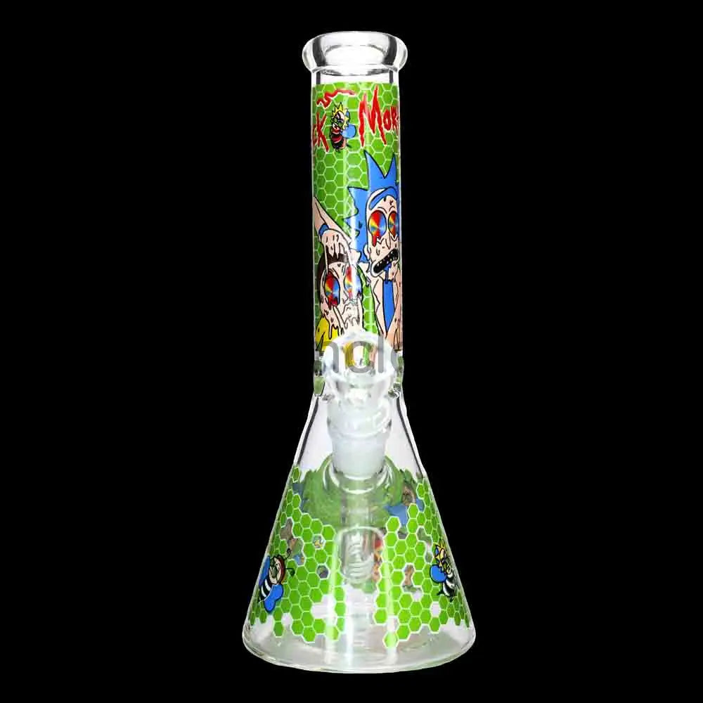 10” R & M Style Glass Beaker Bong – Best-Selling Water Pipe for Smoke Shops