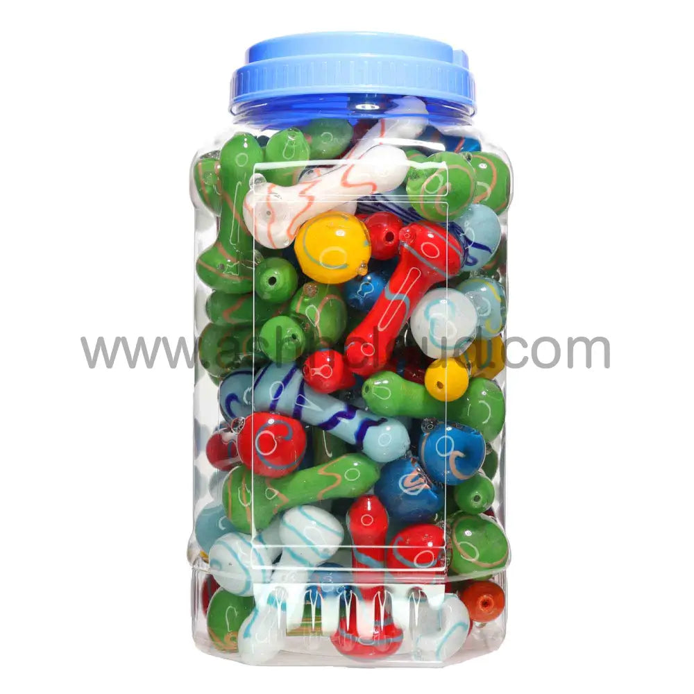 100 Pcs – Jar #24 Glass Hand Pipe Spoon $2.12 Each