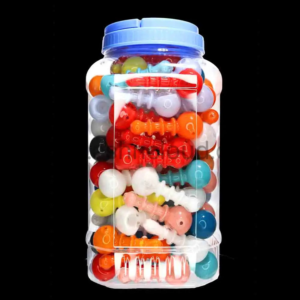 105 pcs – NEW 2025 JAR #2 Glass Hand Pipe (3.5 inches) Spoon $1.85 ea