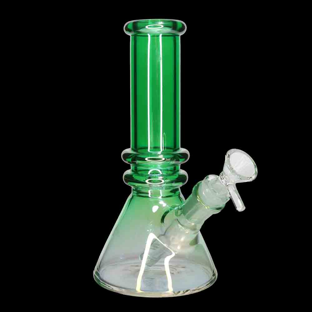 8 Inch Beaker Water Pipe | 5mm Thick Glass | Best Seller Color Assorted | Wholesale Glass