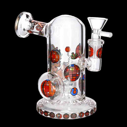 Betty Boop 8" Thick Cartoon Vintage Glass Bong with Internal Perc – Wholesale Water Pipe