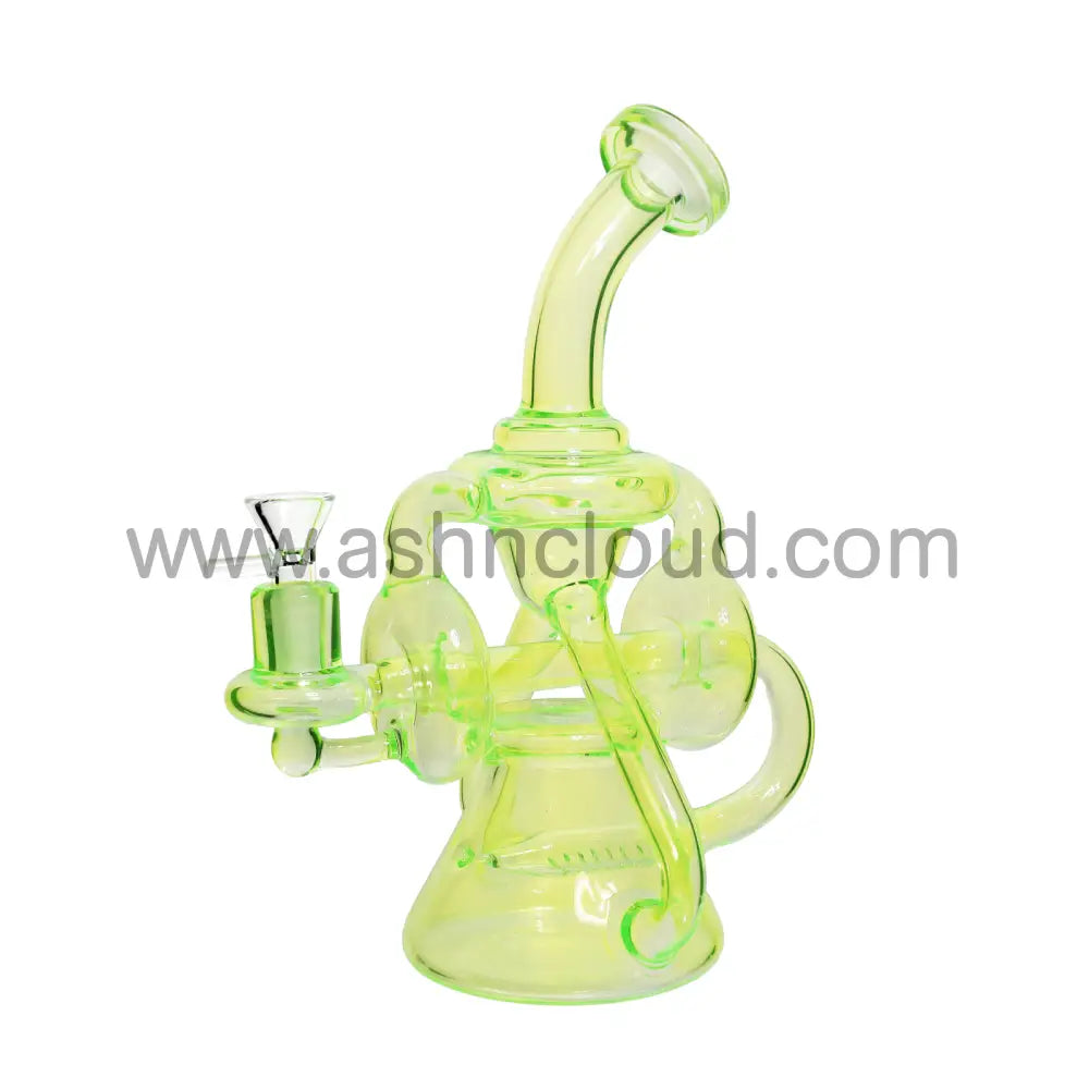 11 In - Colorful Multivalves Glass Recycler