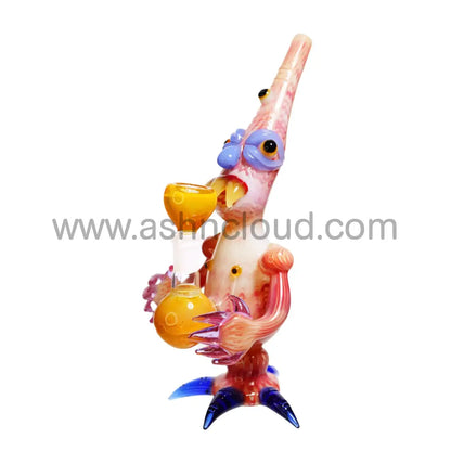 11 In - Fancy Glass Crazy Monster Bubbler