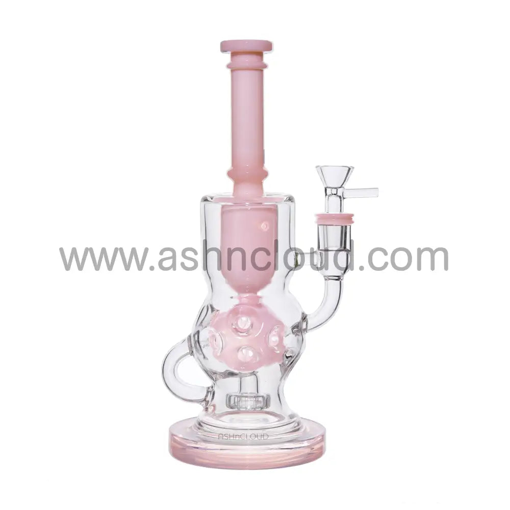 11 In - Slime Colors Straight Neck Glass Bong