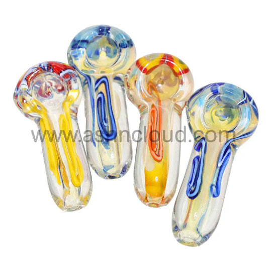 110 Pcs – Jar #44 Glass Hand Pipe Spoon $2.15