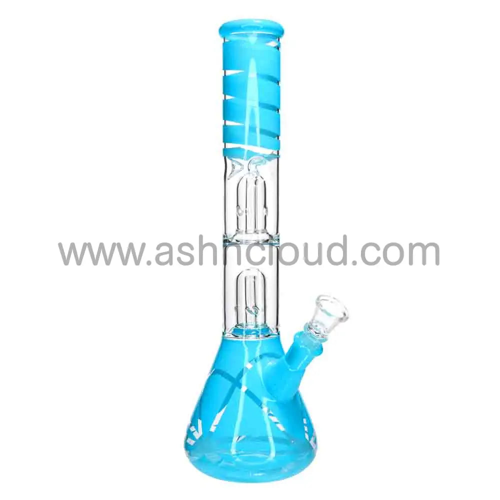 12 in - Beaker 2 Chamber Glass Bong