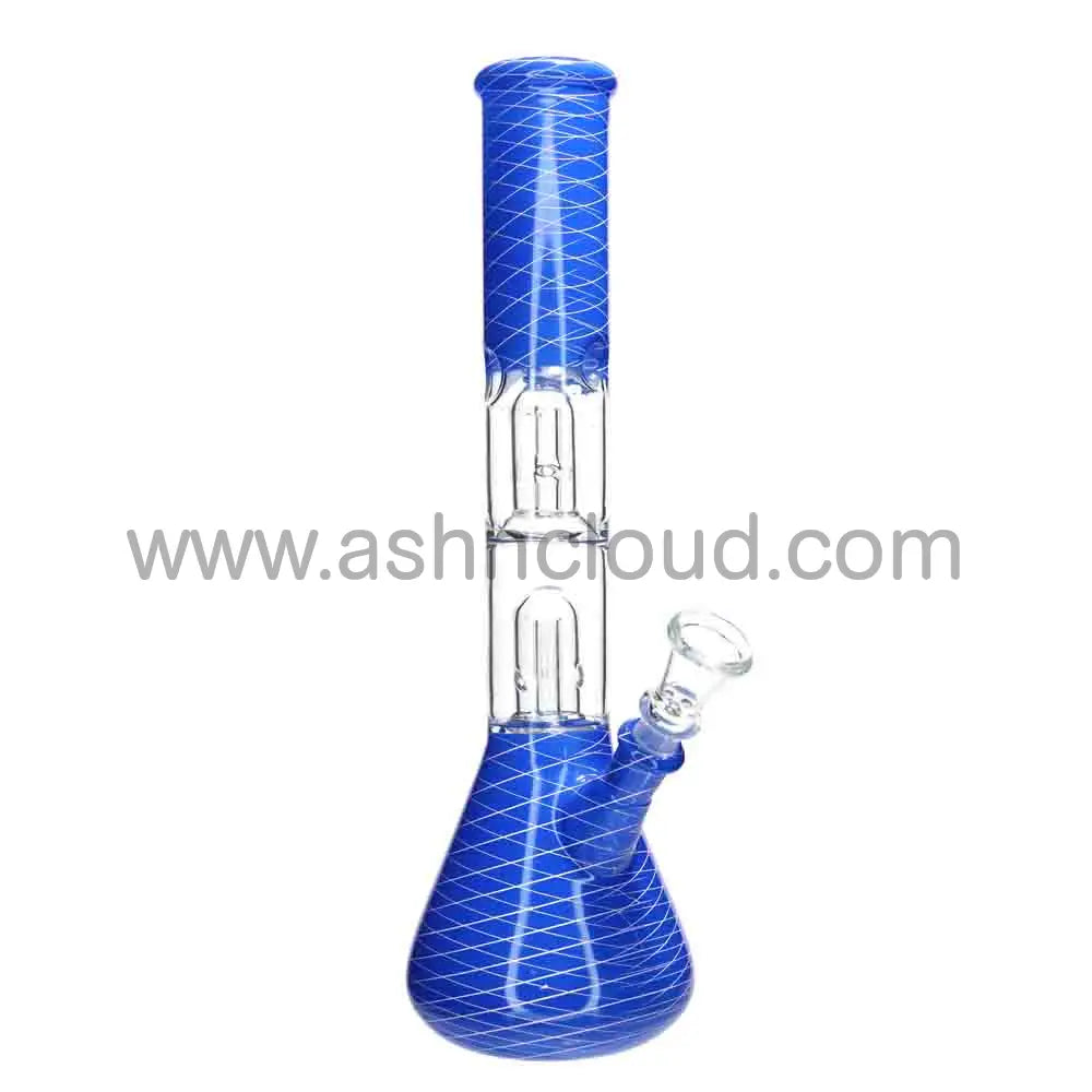 12 in - Beaker 2 Chamber Glass Bong