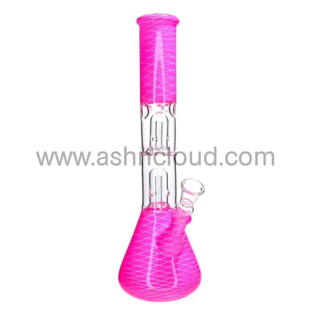 12 in - Beaker 2 Chamber Glass Bong