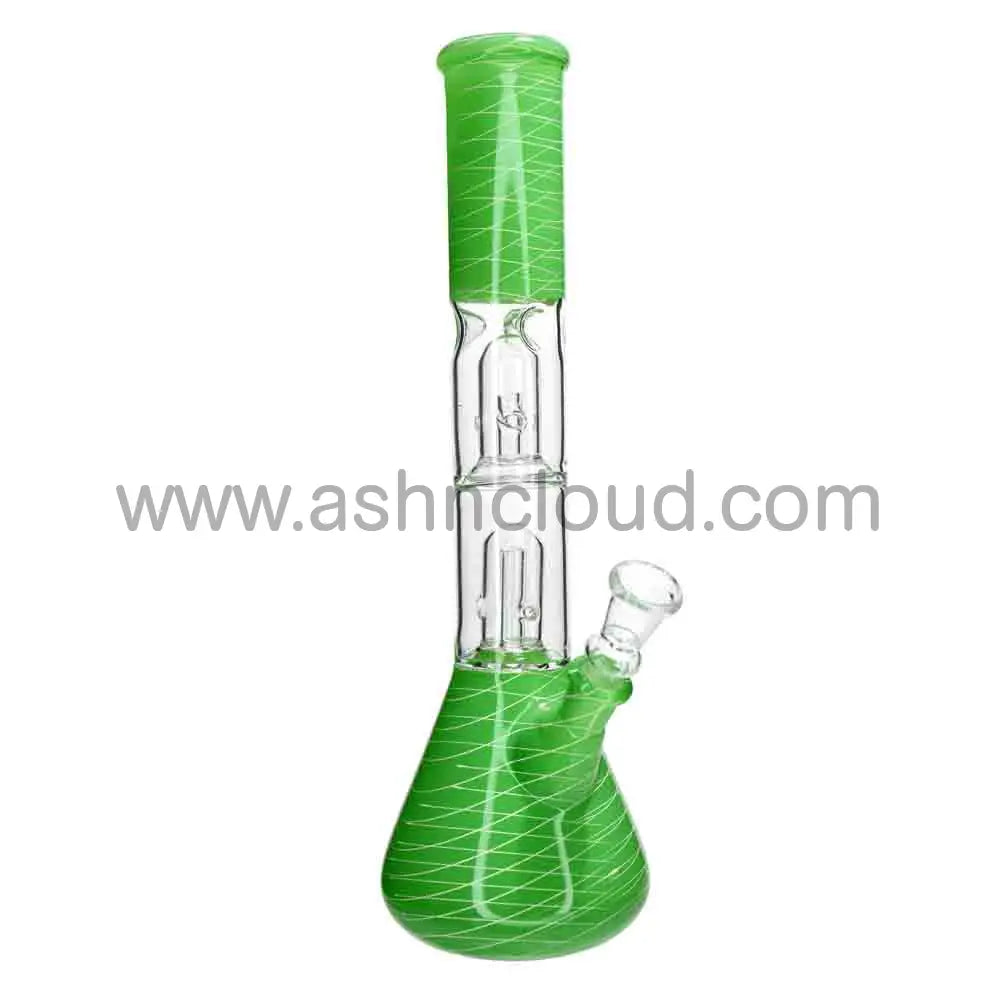 12 in - Beaker 2 Chamber Glass Bong