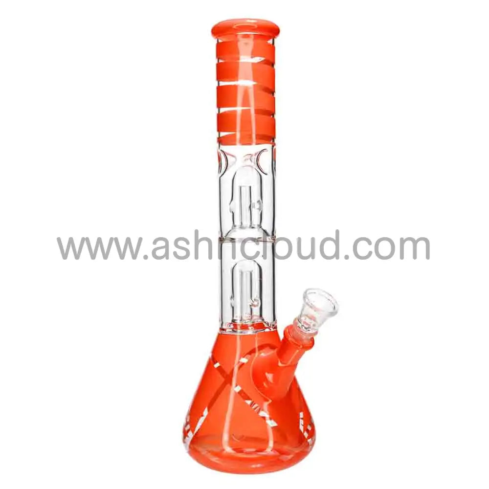 12 in - Beaker 2 Chamber Glass Bong