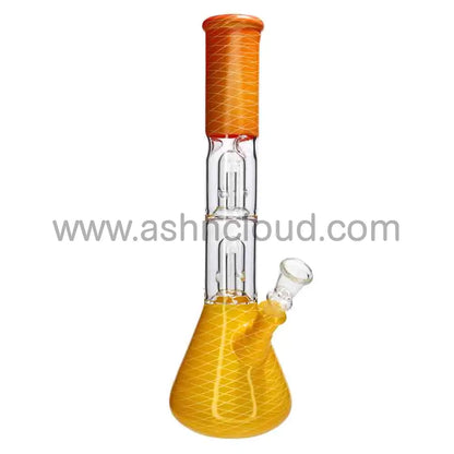 12 in - Beaker 2 Chamber Glass Bong