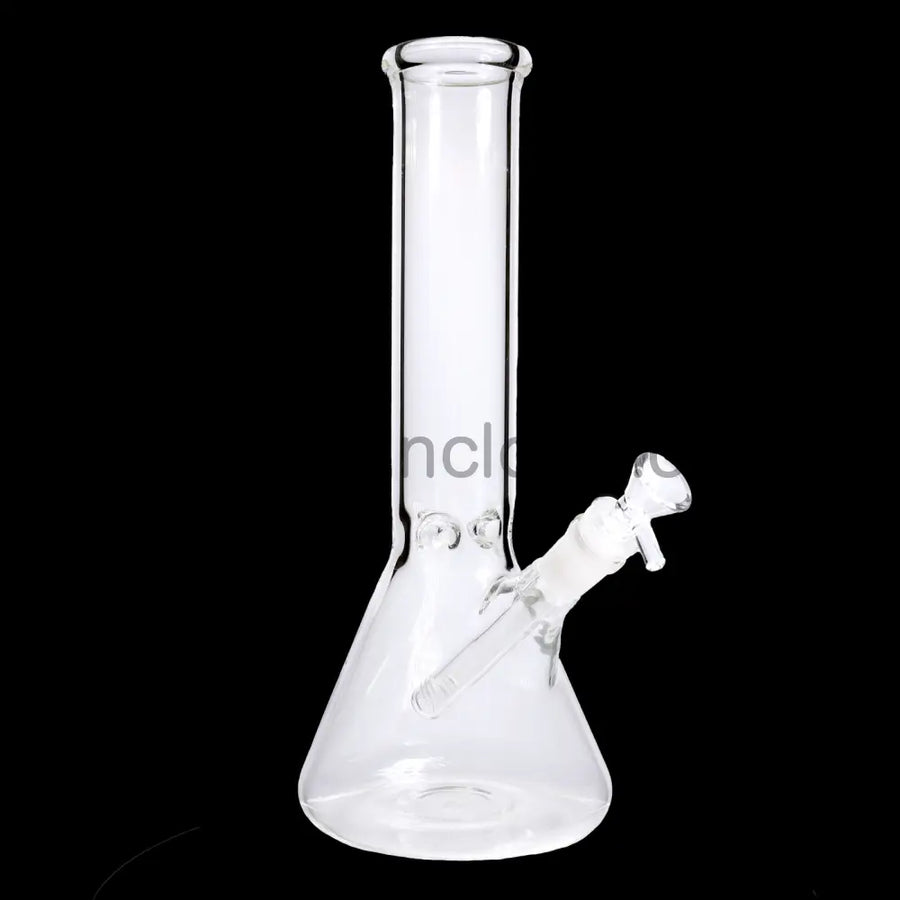 12 Inch Clear Beaker Glass Bong, 5mm