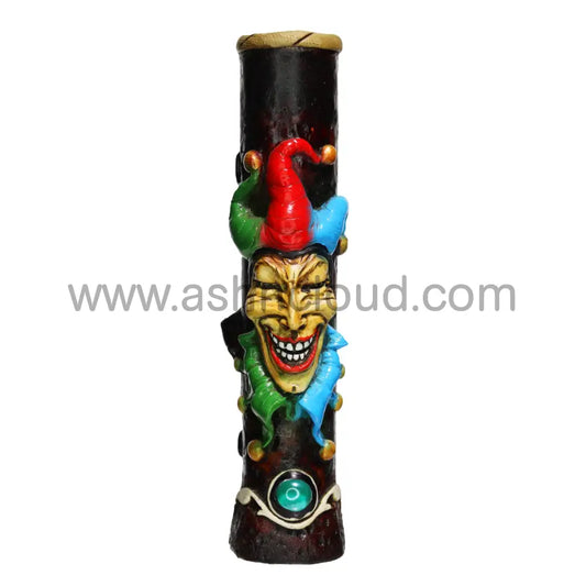 12 In - Clown Straight Bamboo Bong