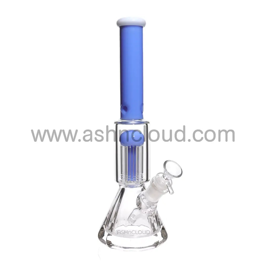 12 Inch Diamond-Cut Beaker Glass Bong Chamber