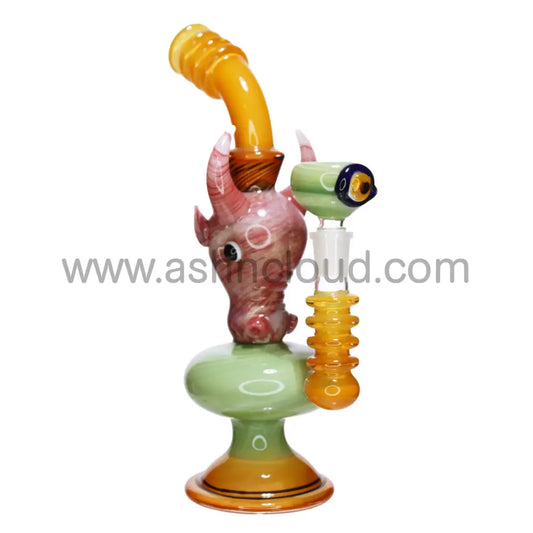 12 In - Parrot Monster Glass Bubbler