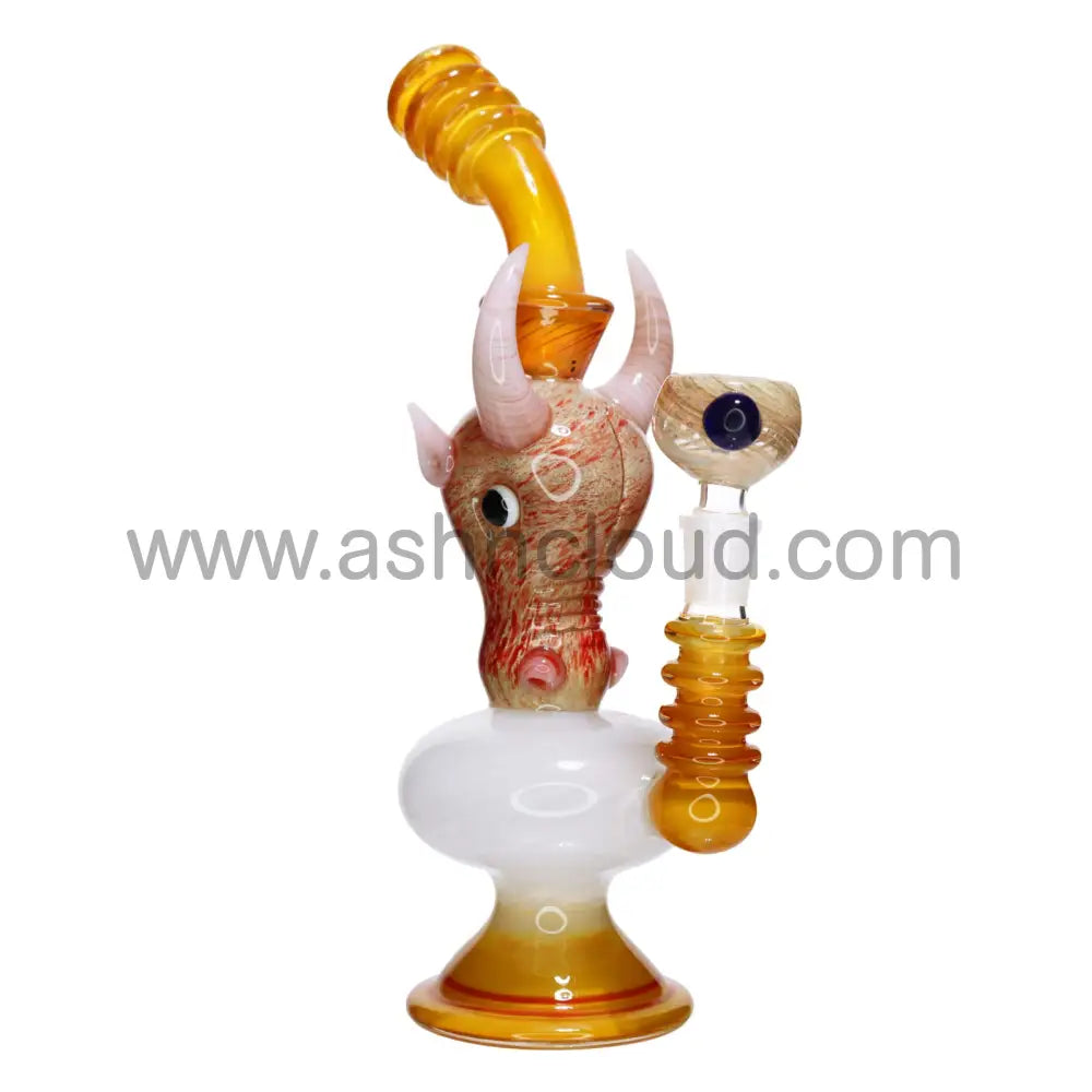12 In - Parrot Monster Glass Bubbler