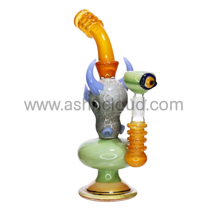 12 In - Parrot Monster Glass Bubbler