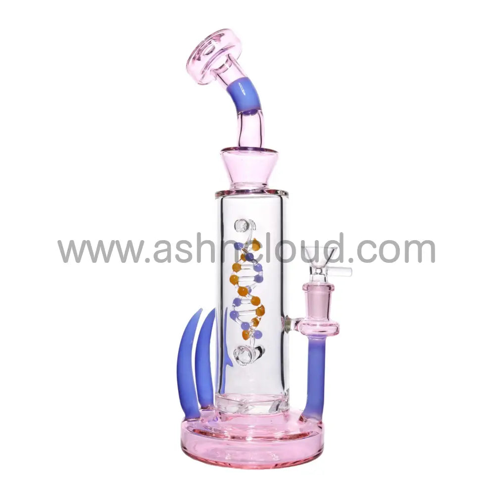 12 In - Rotary Adn Glass Bong Perc