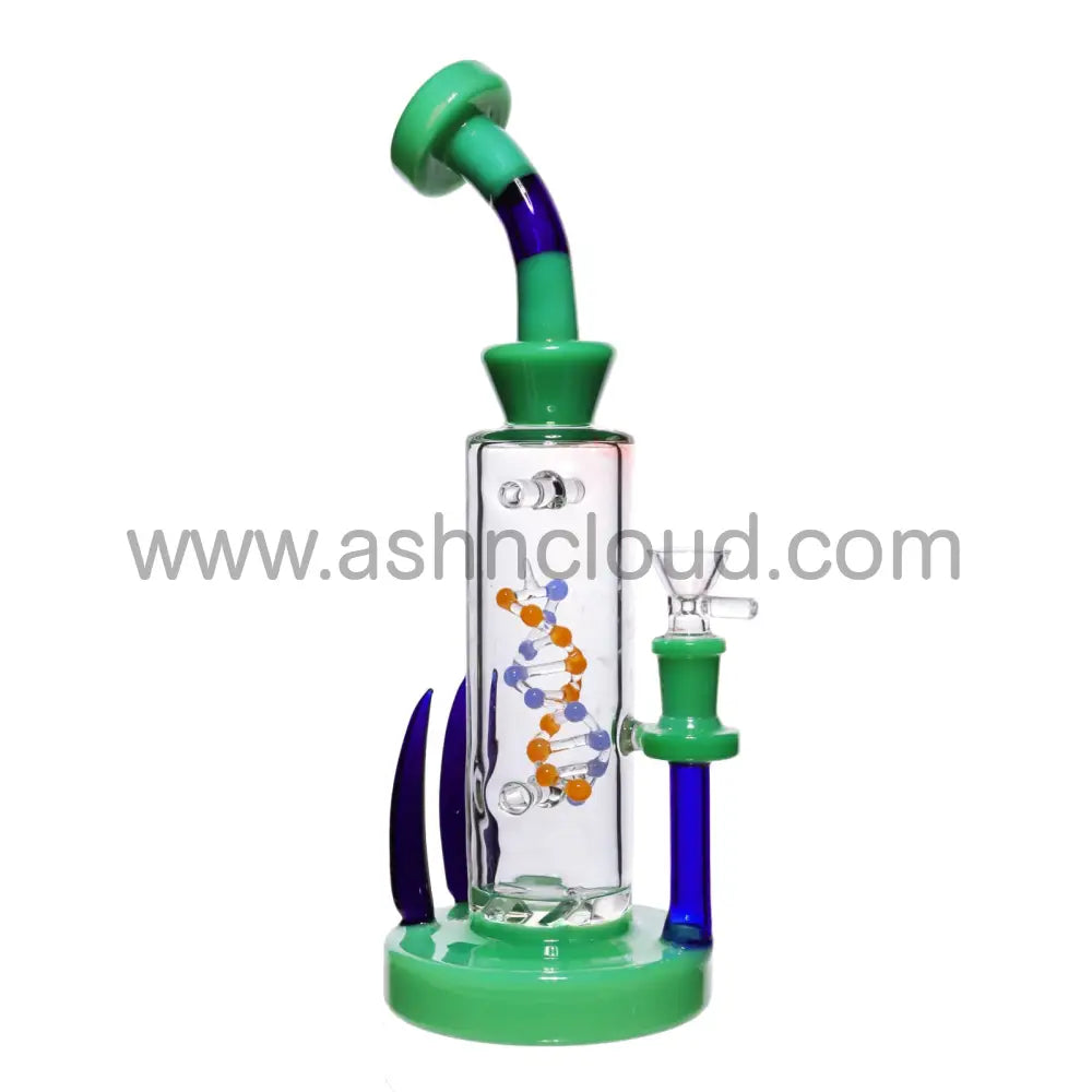 12 In - Rotary Adn Glass Bong Perc