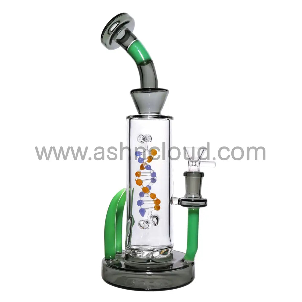 12 In - Rotary Adn Glass Bong Perc