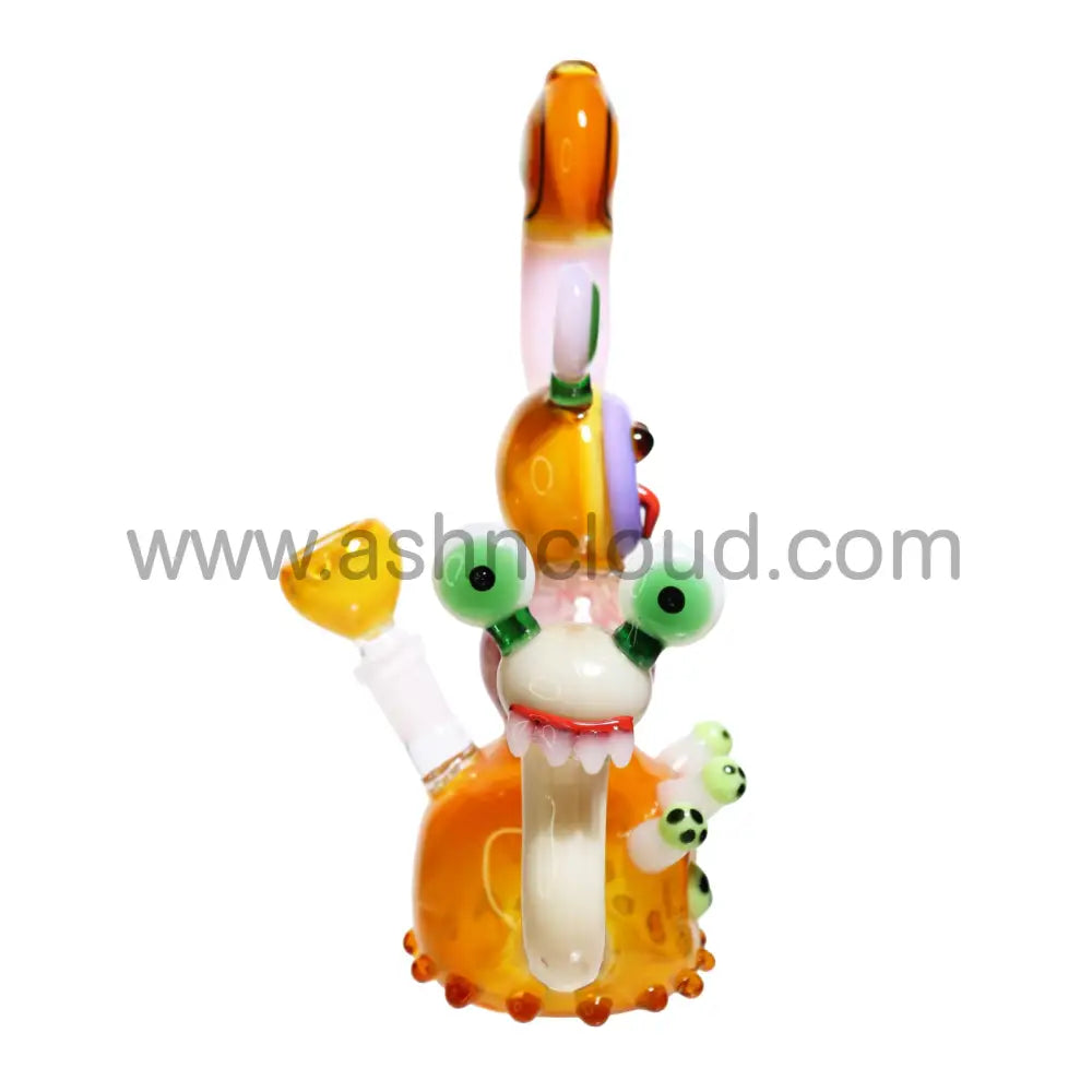 12 In - Super Exotic Snail Glass Bubbler