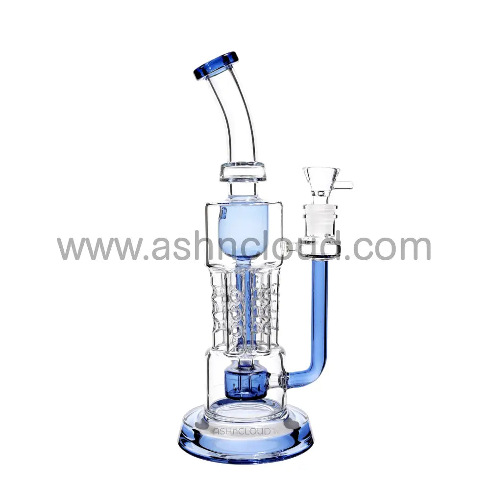 12 In - Super Glass Bong Perc