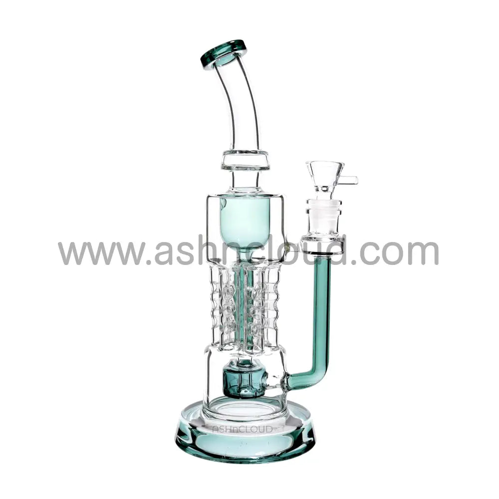 12 In - Super Glass Bong Perc